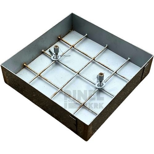 ŠAHTA INOX ULJNA 500X500X100M ZN PODNICA