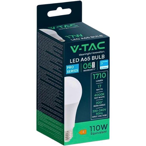 ŽARULJA LED 17W E27 A65 6400K