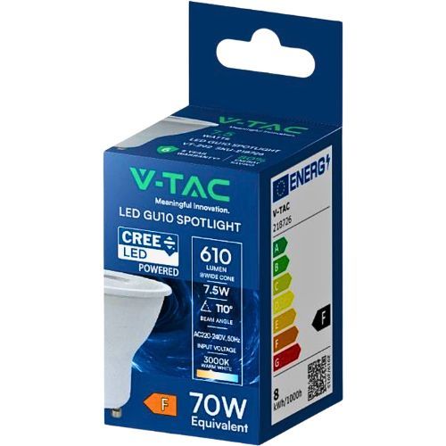 ŽARULJA LED CREE 7,5W GU10 3000K