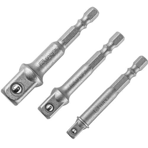 TOPEX SET ADAPTERA 1/4, 3/8, 1/2