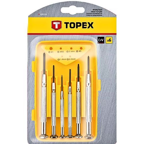 TOPEX SET PRECIZNIH ODVIJAČA