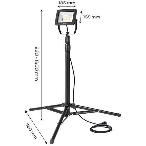 NEO REFLEKTOR NA STALKU 50W