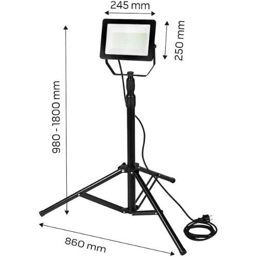 NEO REFLEKTOR NA STALKU 100W