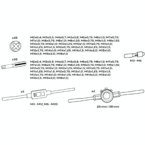 NEO SET UREZNIKA I NAREZNIKA, 110/1