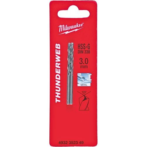 MILWAUKEE SVRDLO 3MM HSSG-338 2/1