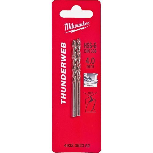 MILWAUKEE SVRDLO 4MM HSSG-338 2/1