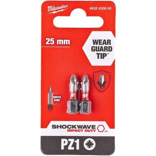 MILWAUKEE NASTAVAK PZ1 25MM 2/1