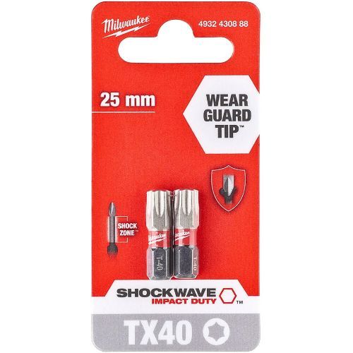 MILWAUKEE NASTAVAK TX40 25MM 2/1