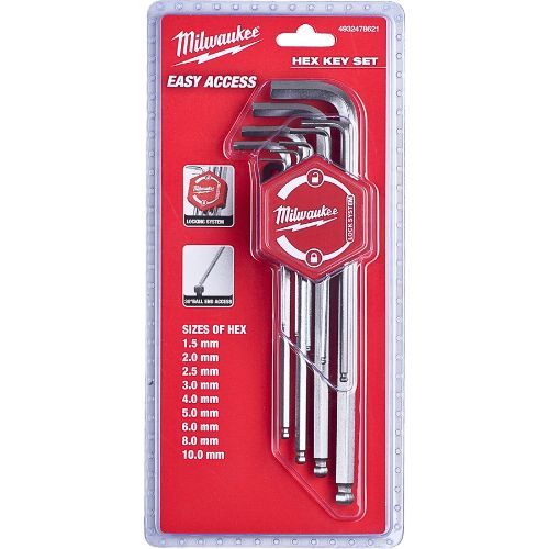 MILWAUKEE SET KLJUČEVA IMBUS 9KOM