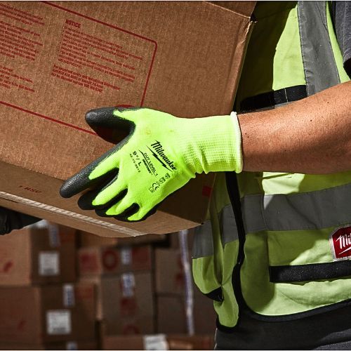 MILWAUKEE RUKAVICE HI-VIS CUT A 10/XL