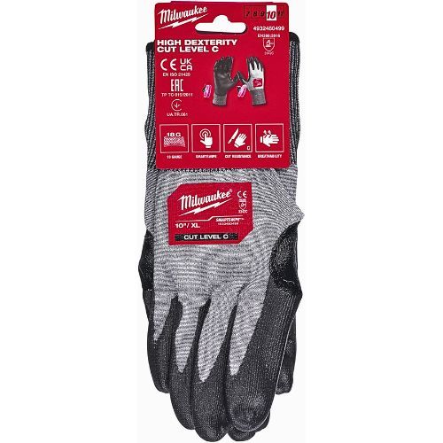 MILWAUKEE RUKAVICE HI-DEX CUT 10/XL