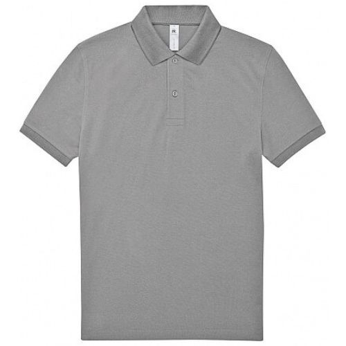 MAJICA POLO B&C SAFRAN 180g KR SPORT GREY M