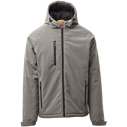 SOFTSHELL PAYPER GALE PAD SMOKE/BLACK 4XL