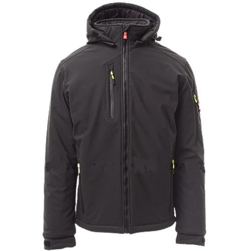 SOFTSHELL PAD PAYPER CREEK ANTHRACITE L