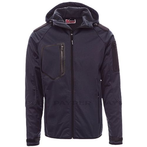 JAKNA SOFTSHELL PAYPER EXTREME NAVY L