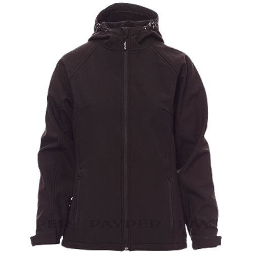 SOFTSHELL PAYPER GALE BLACK LADY S