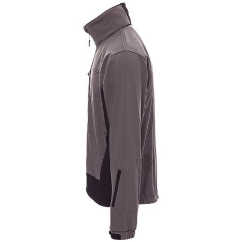 JAKNA SOFTSHELL PAYPER STORM STEEL GREY/BLACK L