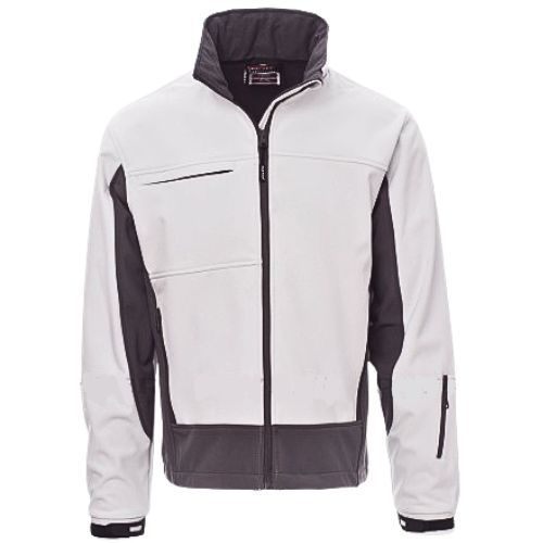 JAKNA SOFTSHELL PAYPER STORM WHITE L