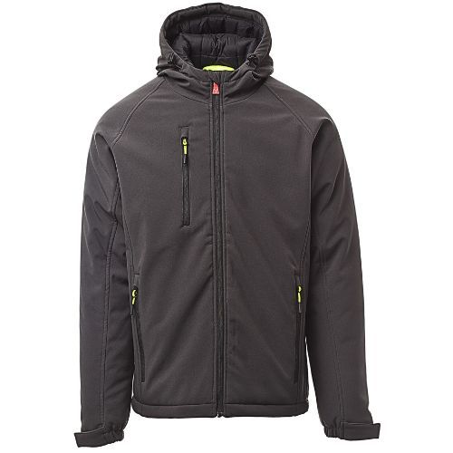 SOFTSHELL PAYPER GALE PAD ANTHRACITE XL