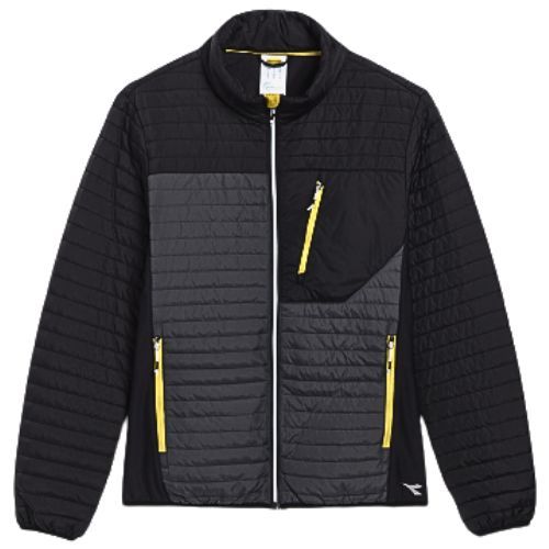 JAKNA DIADORA LIGHT COLOR BLOCK CRNO SIVA XL