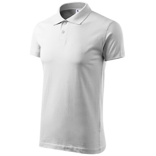 MAJICA POLO ADLER 202 SINGLE JERSEY BIJELA M