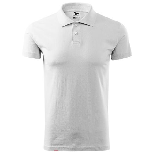 MAJICA POLO ADLER 202 SINGLE JERSEY BIJELA M