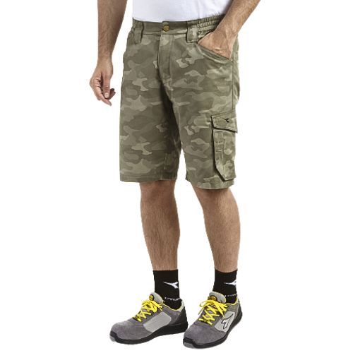 HLAČE KRATKE DIADORA POLY BERMUDA CAMO SIVE XXXL