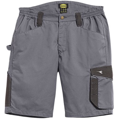 HLAČE KRATKE DIADORA POLY BERMUDA SIVE S