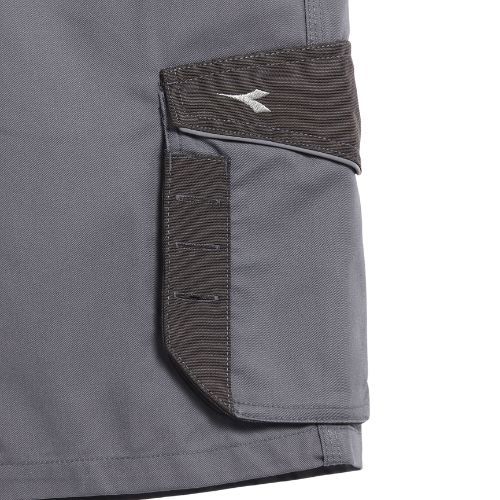 HLAČE KRATKE DIADORA POLY BERMUDA SIVE S