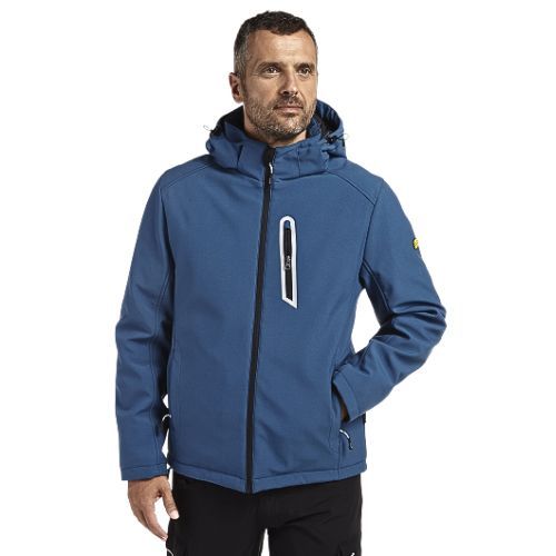 JAKNA DIADORA SOFTSHELL SAIL PODSTAVLJENA PLAVA XL