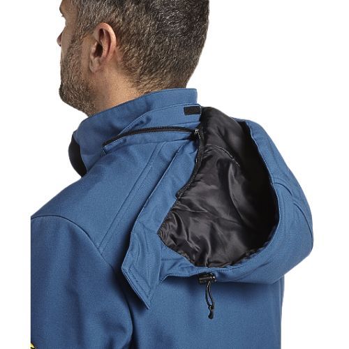 JAKNA DIADORA SOFTSHELL SAIL PODSTAVLJENA PLAVA XL