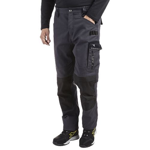 HLAČE DIADORA EASYWORK PEFORMANCE ANTRACIT SIVE M