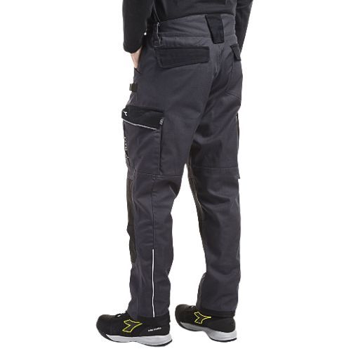 HLAČE DIADORA EASYWORK PEFORMANCE ANTRACIT SIVE M