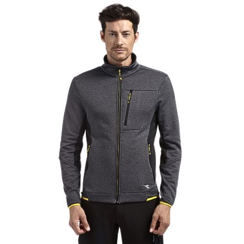 JAKNA DIADORA POLAR FLEECE TECHNO SIVA XL