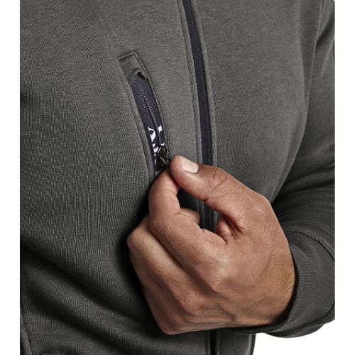 MAJICA DIADORA SWEAT FZ LITEWORK SIVA 3XL