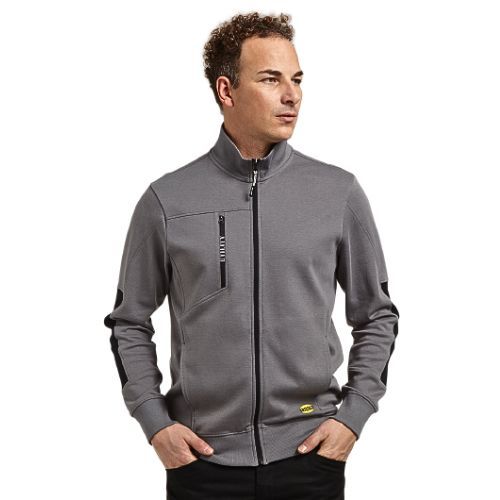MAJICA DIADORA SWEAT ZIP LITEWORK SIVA 3XL