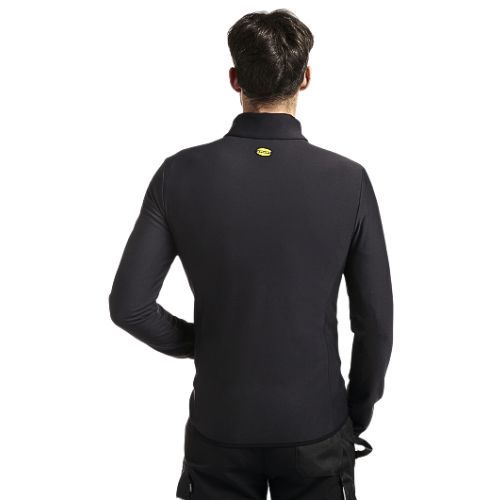 JAKNA DIADORA HYBRID SWEAT CRNO SIVA M