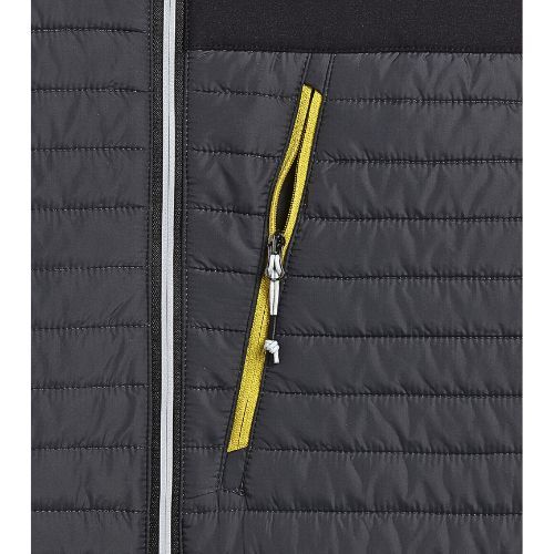 JAKNA DIADORA HYBRID SWEAT CRNO SIVA M