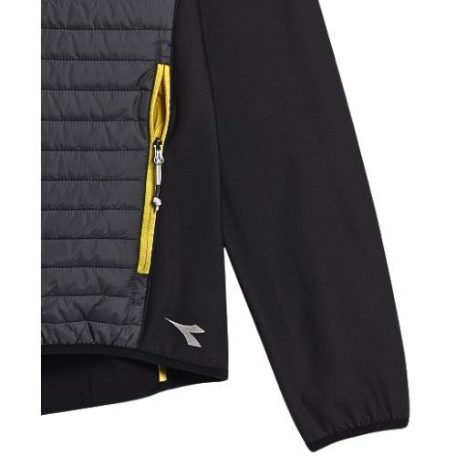 JAKNA DIADORA HYBRID SWEAT CRNO SIVA M