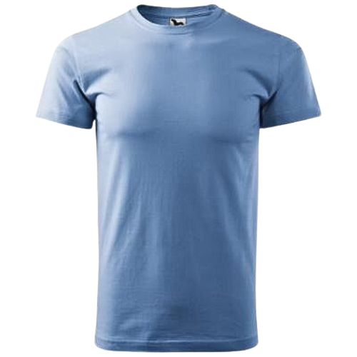 MAJICA T-SHIRT ADLER BASIC 129 NEBESKO PLAVA M