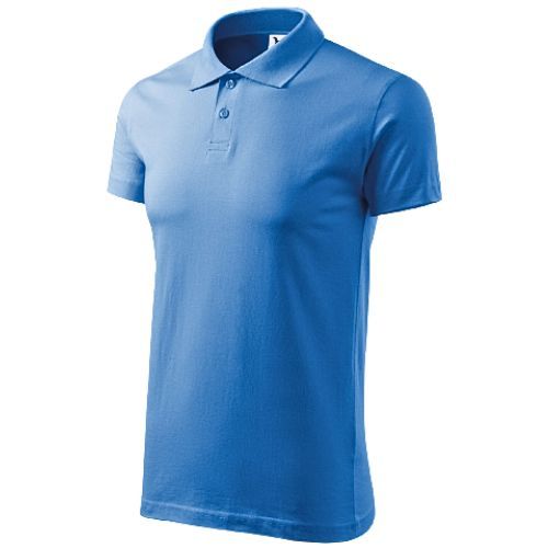 MAJICA POLO ADLER 202 SINGLE JERSEY AZURNO PLAVA XL