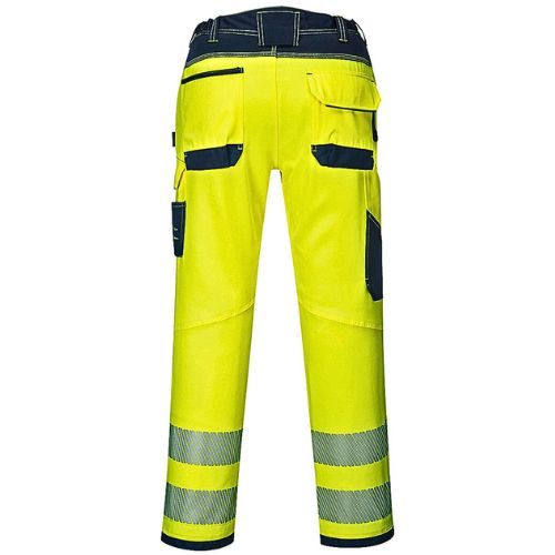 HLAČE VISOKE VIDLJIVOSTI WORK PW3 340 ŽUTO/PL 54