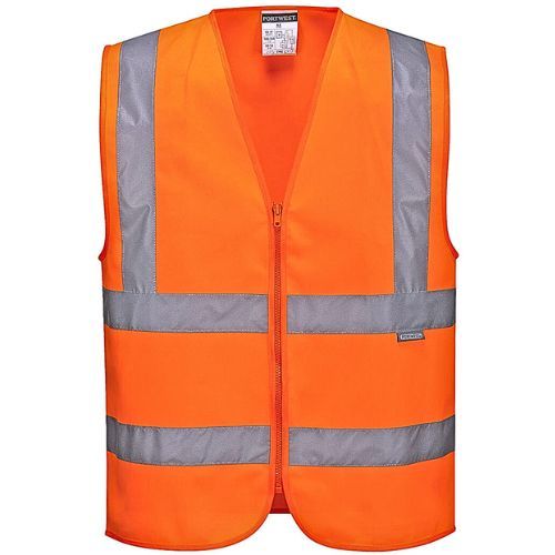 PRSLUK VISOKE VIDLJIVOSTI C375  ZIPPED NARANČASTI XL