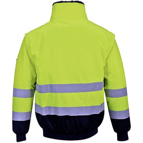 JAKNA HI VIS 3U1 PILOT PJ50 ŽUTO/T.PLAVA L