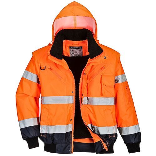 JAKNA HI VIS 3U1 BOMBER C465 NAR/T.PLAVA XL