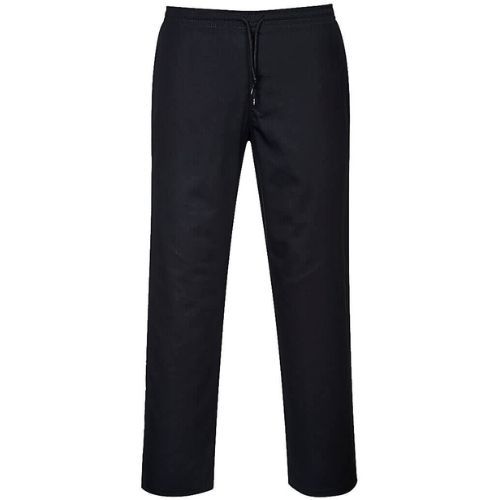 HLAČE KUHARSKE DRAWSTRING C070 CRNE XS