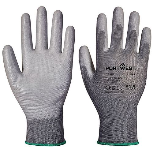 RUKAVICE PU PALM A120 SIVE M