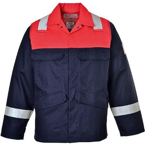 BLUZA BIZFLAME PLUS FR55 CRVENA/T.PLAVA L