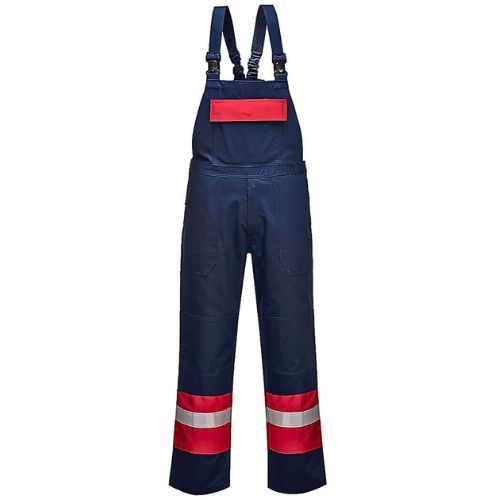 HLAČE TREGER BIZFLAME PLUS FR57 CRVENO/T.PLAVE L