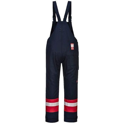 HLAČE TREGER BIZFLAME PLUS FR57 CRVENO/T.PLAVE L